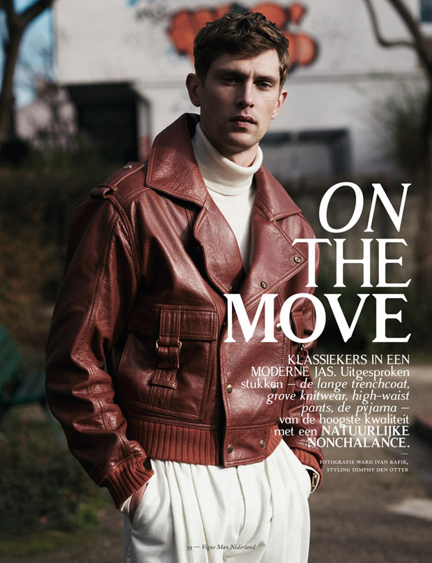 Mathias Lauridsen for Vogue Man Netherlands by Ward Ivan Rafik