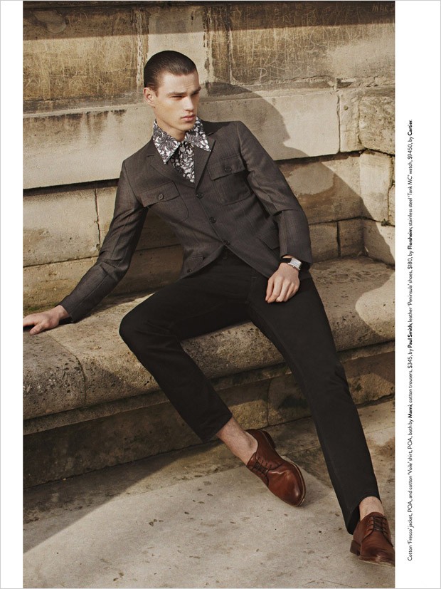 Filip Hrivnak for GQ Australia by Romain Duquesne