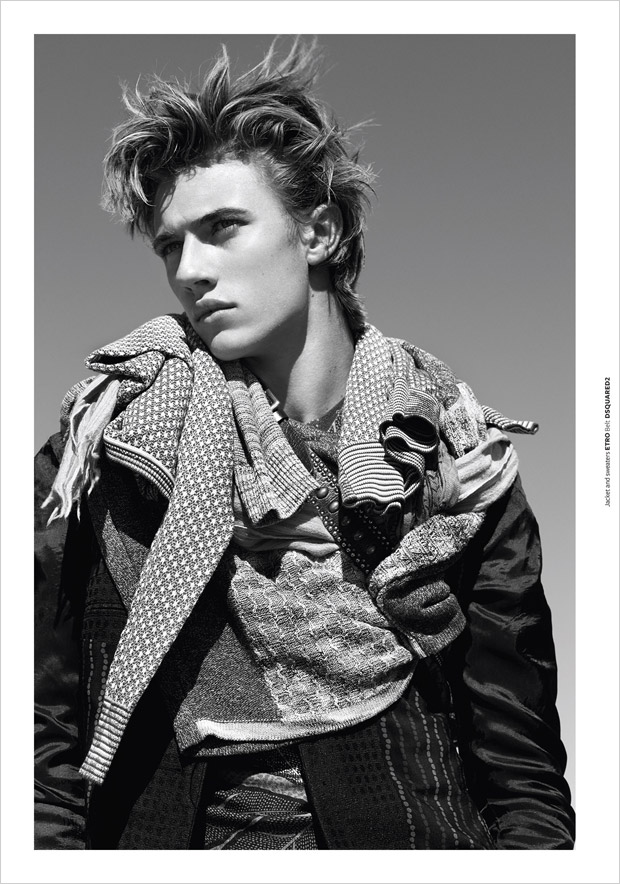 Lucky Blue Smith for At Large by Randall Mesdon