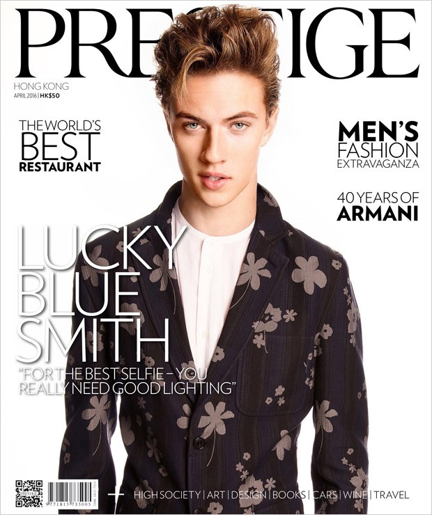 Lucky Blue Smith for Prestige Hong Kong by Mike Ruiz