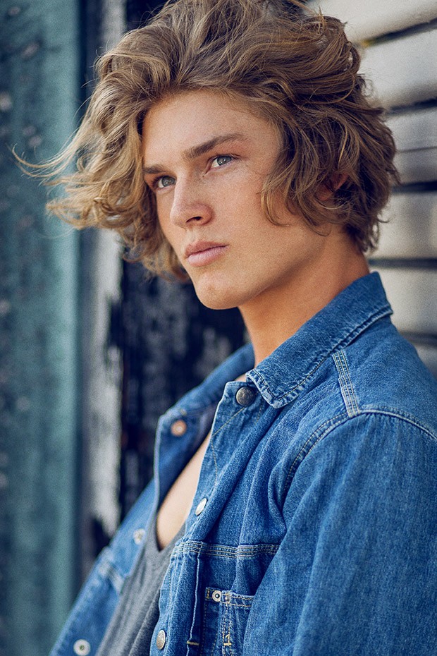 Thomas Norman at LA Models by Leon Le