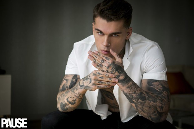 Stephen James for Pause Magazine by Benjamin Glean