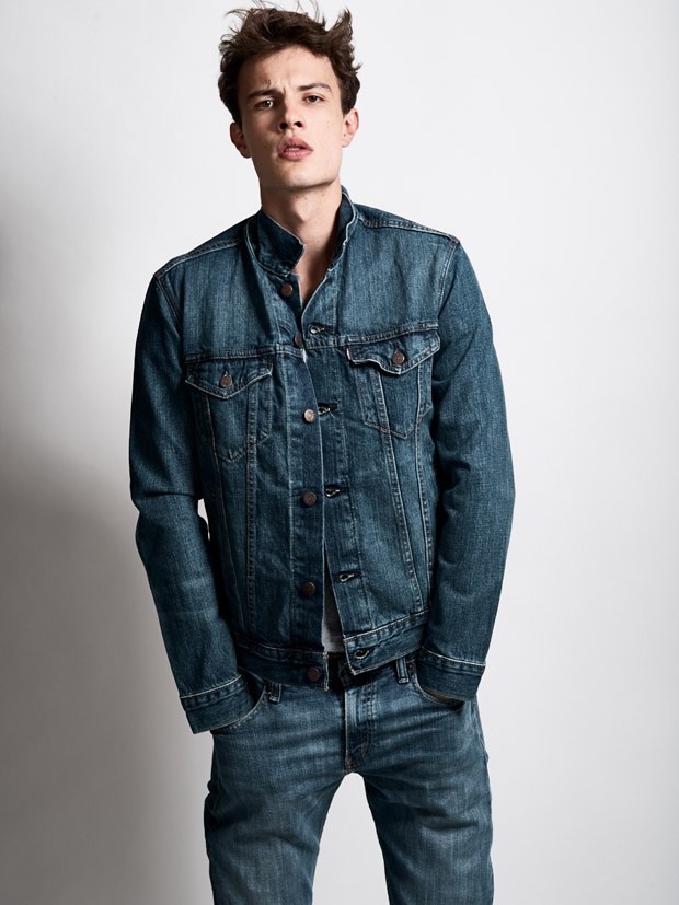 Will Mortelle in Debut in Denim by Richard Gerst