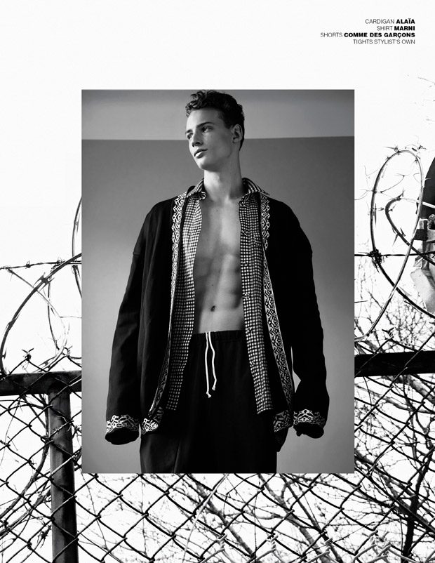 Thomas Bussieres for MMSCENE Magazine by Dennis Golonka