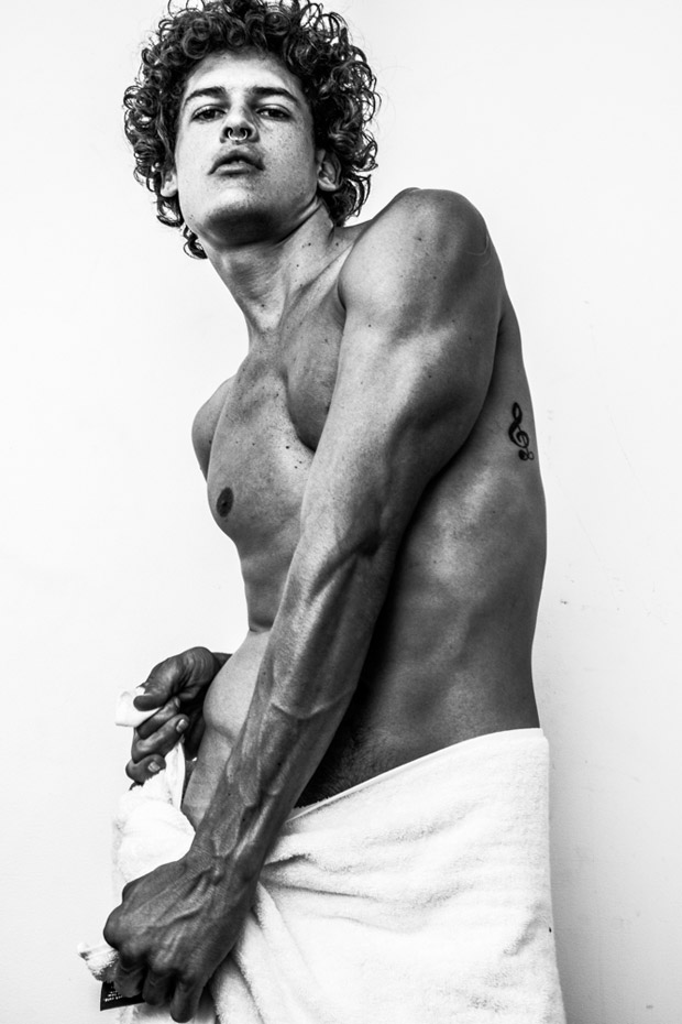 Sidney Mello at New York Models by Murlin Saint-Jean