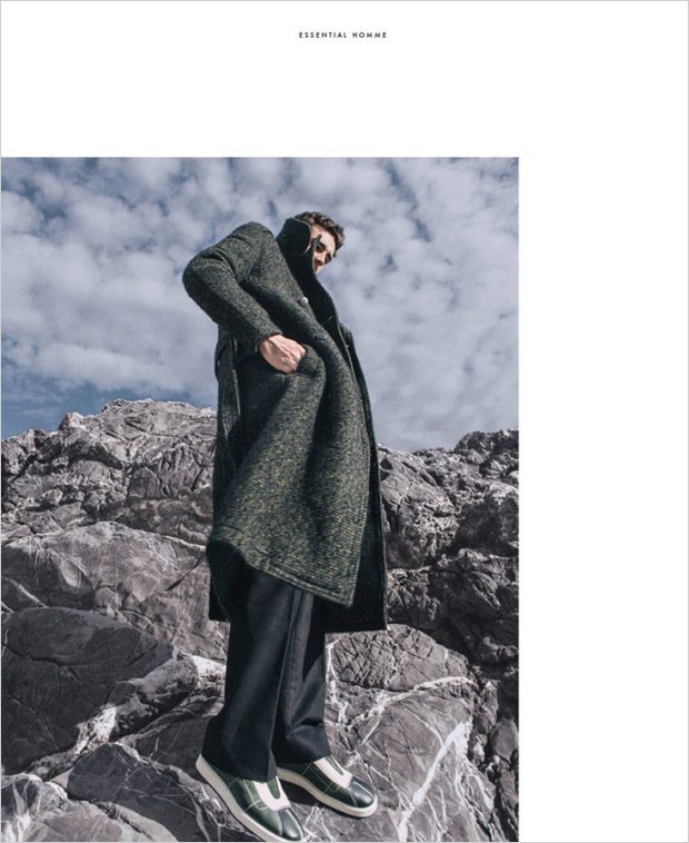 Elliot Vulliod & Linus Wordemann in Bottega Veneta for Essential Homme