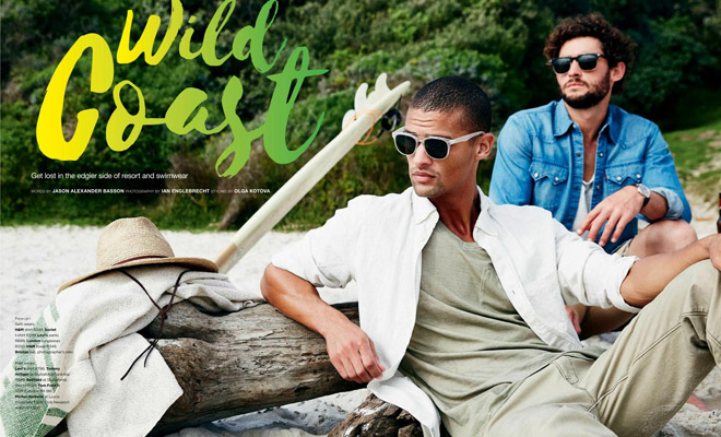 Out of Africa: Julian Schneyder Dons Louis Vuitton for GQ