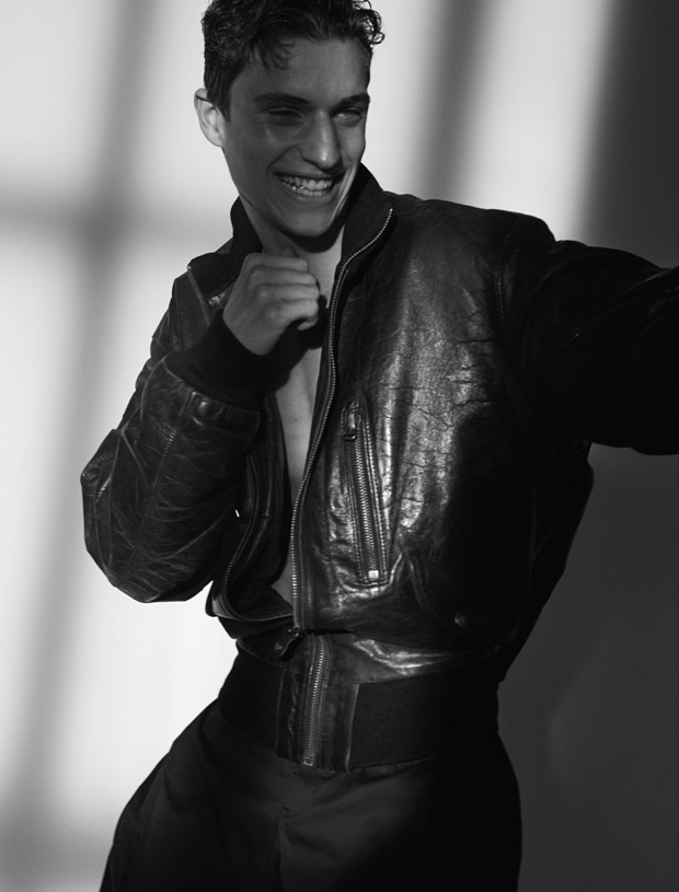 Paul Tardiveau Models Emporio Armani for Arena Homme Plus