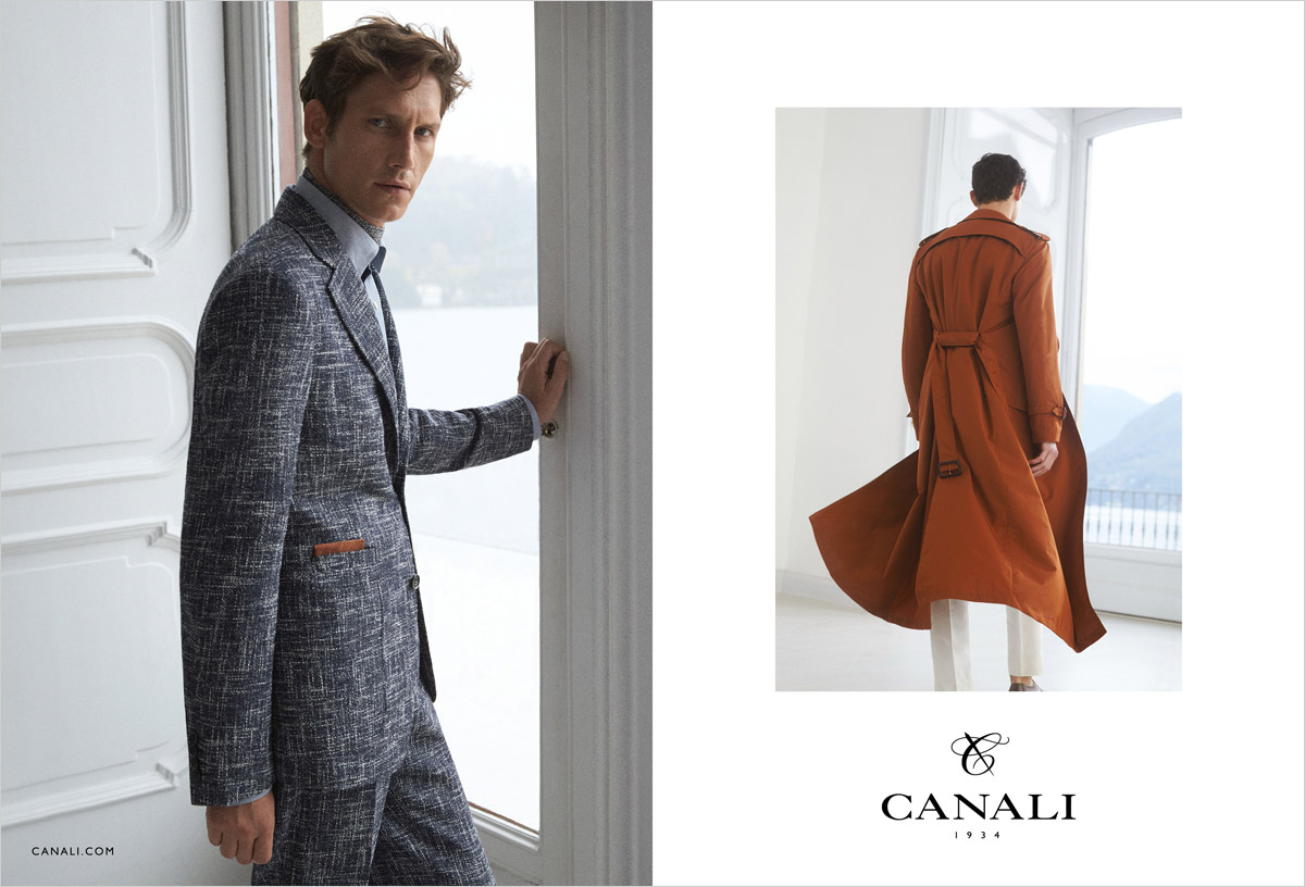 Canali Spring Summer 2017 Starring Roch Barbot and Arthur Gosse
