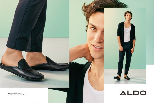 Aldo Shoes Spring Summer 2017 Featuring Top Model Miles McMillan