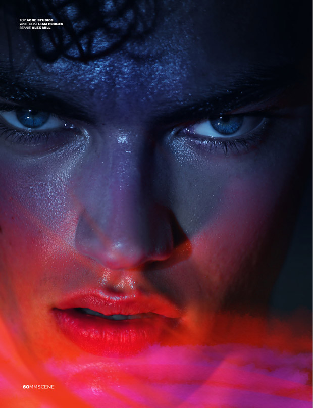 Alexander Weber Stars in Under the Rainbow for MMSCENE Magazine