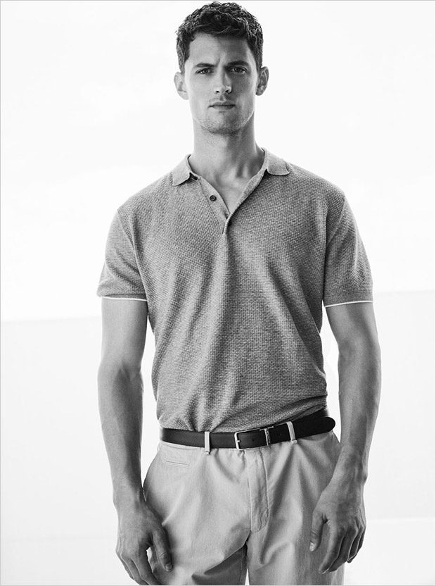 Garrett Neff Models Massimo Dutti Spring Summer 2017 Collection