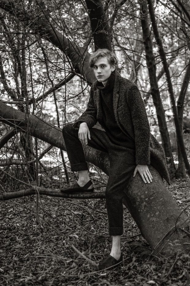 MMSCENE STYLE Stories: Christopher Rain in Woodland by Il Retallack