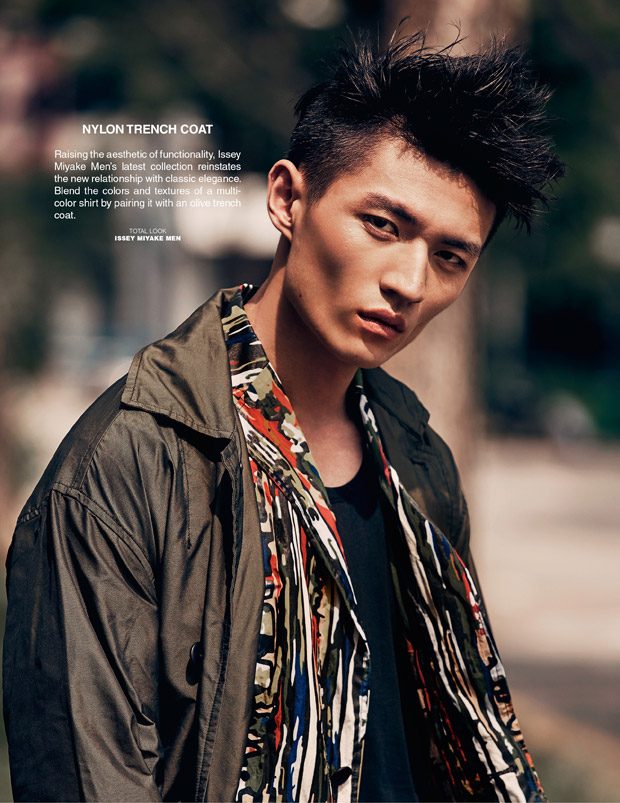 Evan Fang Models Fall Essentials for MMSCENE Magazine #16 Issue