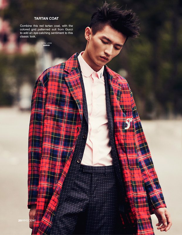 Evan Fang Models Fall Essentials for MMSCENE Magazine #16 Issue