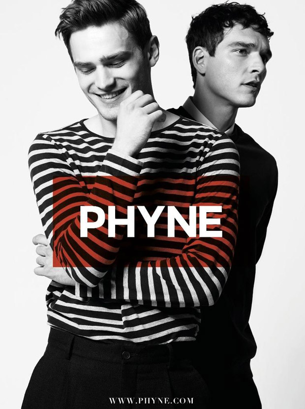 Alexandre Cunha & Bo Develius Model PHYNE Fall Winter 2017 Collection