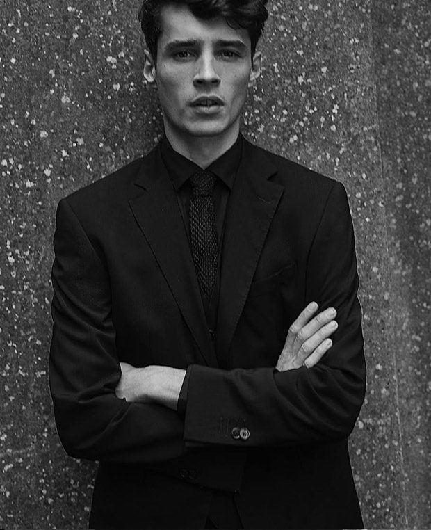 Evening Whispers: Adrien Sahores Models Massimo Dutti FW17 Collection