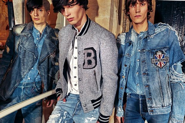 Elias de Poot, Oussama Guessoum & Victor Goujon for Balmain Men's Pre ...