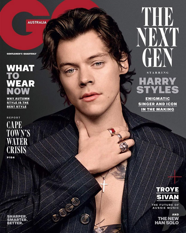 Harry Styles Covers GQ Australia May 2018 Issue