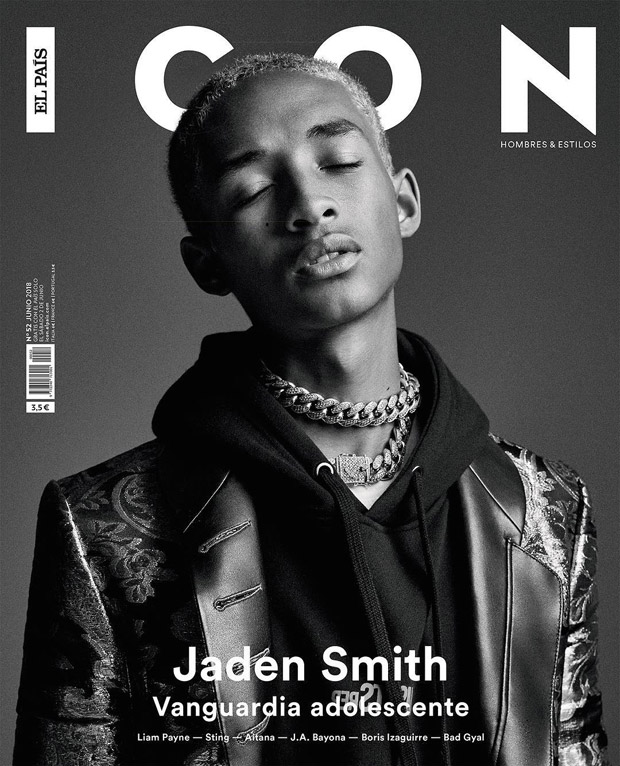 Jaden Smith is the Cover Boy of Icon Magazine June 2018 Issue