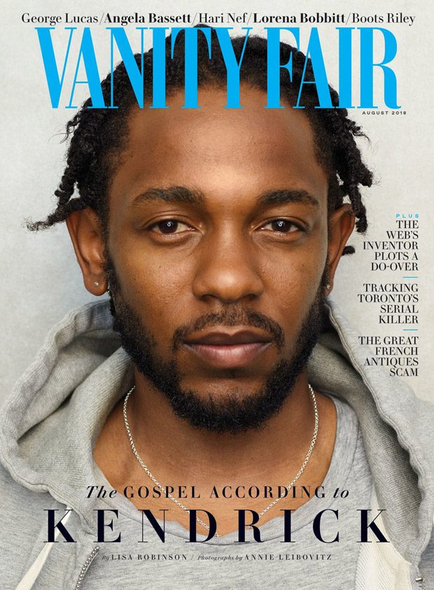 Kendrick Lamar is the Cover Star of Vanity Fair August 2018 Issue