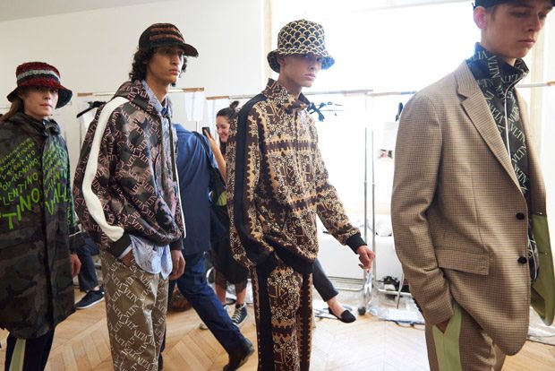 #PFW Backstage: Valentino Spring Summer 2019 Menswear Show