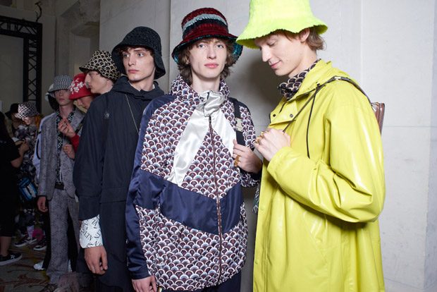 #PFW Backstage: Valentino Spring Summer 2019 Menswear Show