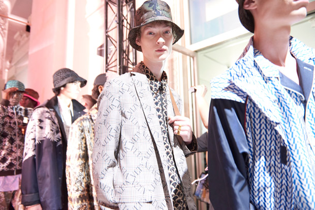 #PFW Backstage: Valentino Spring Summer 2019 Menswear Show