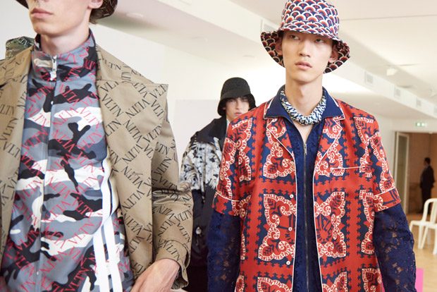 #PFW Backstage: Valentino Spring Summer 2019 Menswear Show