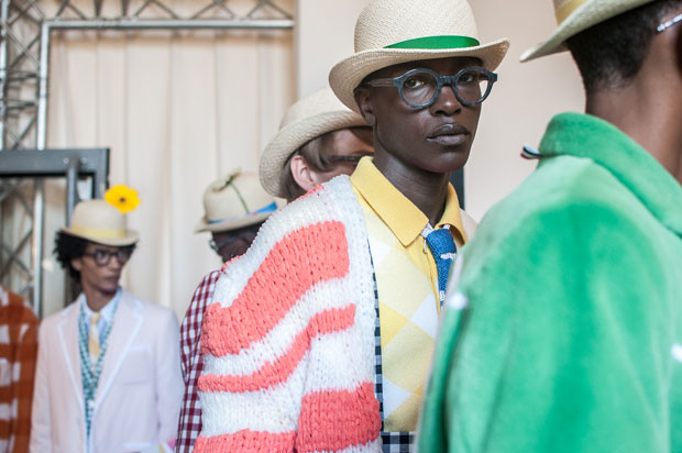 #PFW Backstage: Thom Browne Spring Summer 2019 Menswear Show