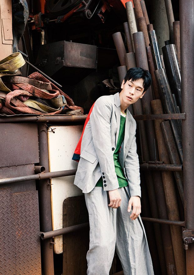 MMSCENE STYLE STORIES: Hyunsoo Lee in Old but Gold by Sam Lee