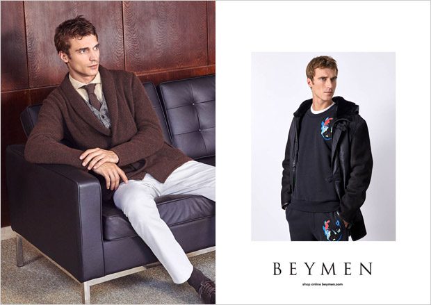 Clement Chabernaud Models Beymen Fall Winter 2018.19 Collection