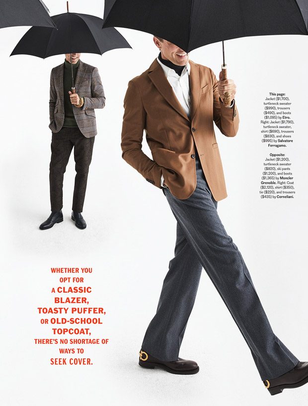 Thom Gwin Poses For Esquire Magazine September Issue