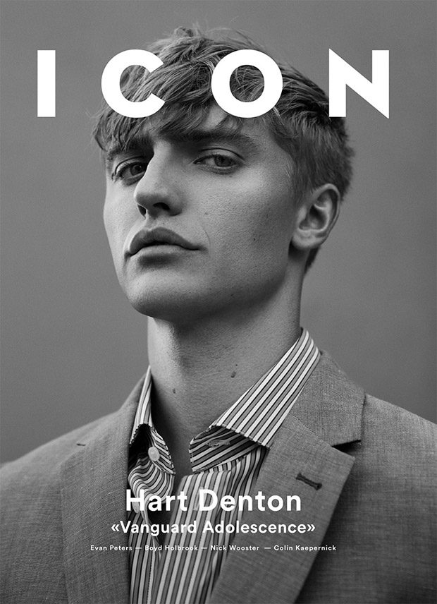 Hart Denton is the Cover Boy of Icon Magazine Fall 2018 Issue