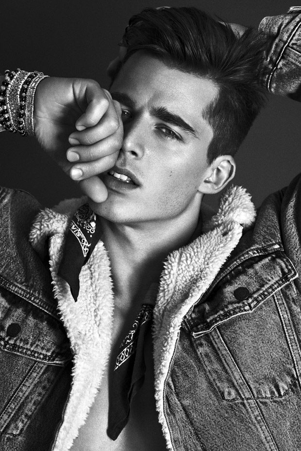 Pietro Boselli Poses for L'Officiel Hommes Poland Winter 2018 Issue