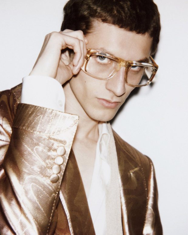 Erik van Gils, Henry Kitcher & Sharif Idris Model Tom Ford SS19 Collection