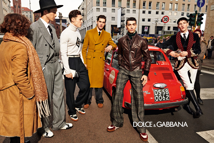 Dolce & Gabbana Fall Winter  Menswear by Branislav Simoncik