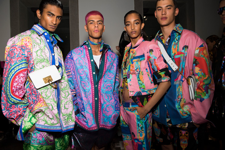 Versace Menswear Fashion Show, Collection Spring Summer 2020