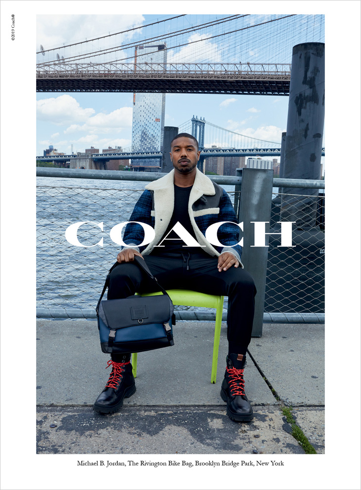 Michael B. Jordan's Spring 2019 Coach Campaigns: Pics