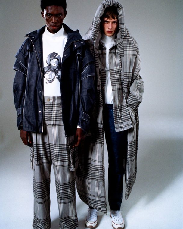 Leon Dame & Ottawa Kwami Model Feng Chen Wang FW19.20 Collection