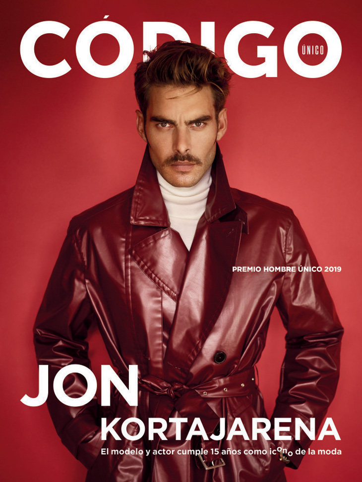 Supermodel Jon Kortajarena is the Cover Star of Código Único Magazine