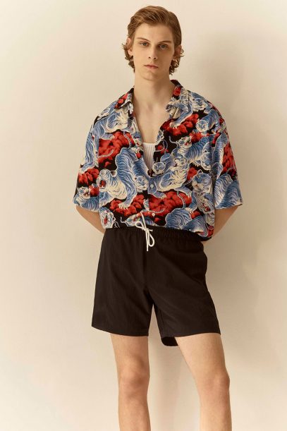Serge Sergeev Models Sandro Spring Summer 2020 Menswear Collection