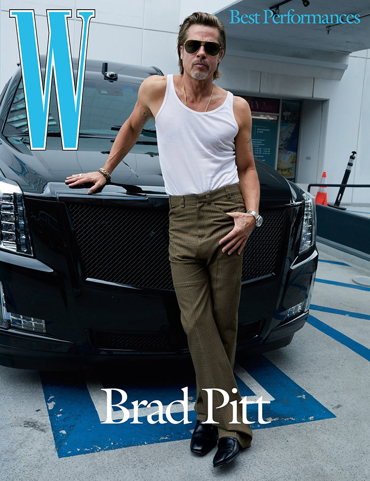 Joaquin Phoenix, Brad Pitt, Adam Driver + More Cover W Magazine