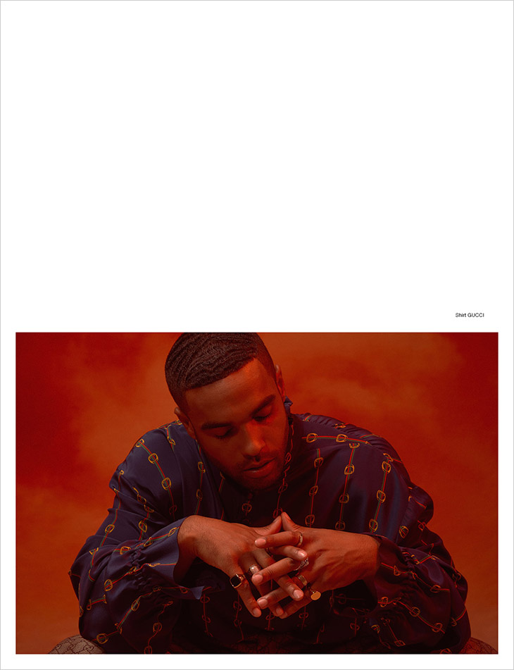 Lucien Laviscount Stars in MMSCENE Magazine Spring 2020 Issue