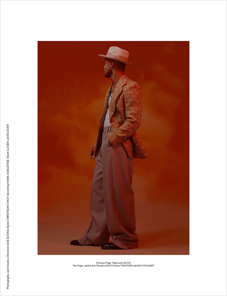 Lucien Laviscount Stars in MMSCENE Magazine Spring 2020 Issue