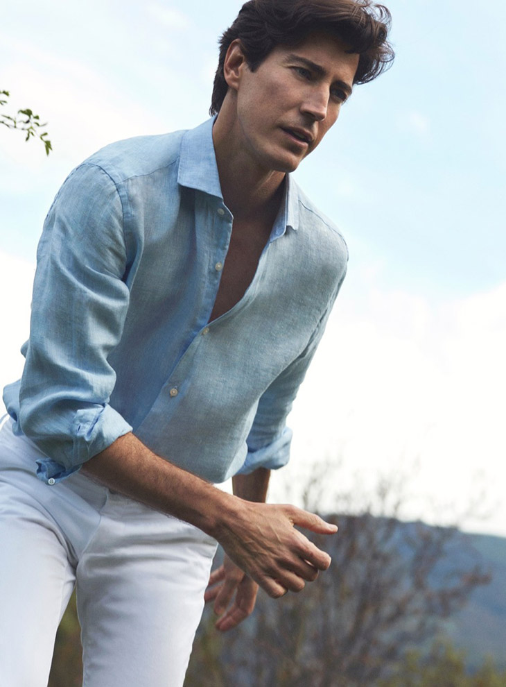 Oriol Elcacho Models Massimo Dutti Spring Summer 2020 Looks