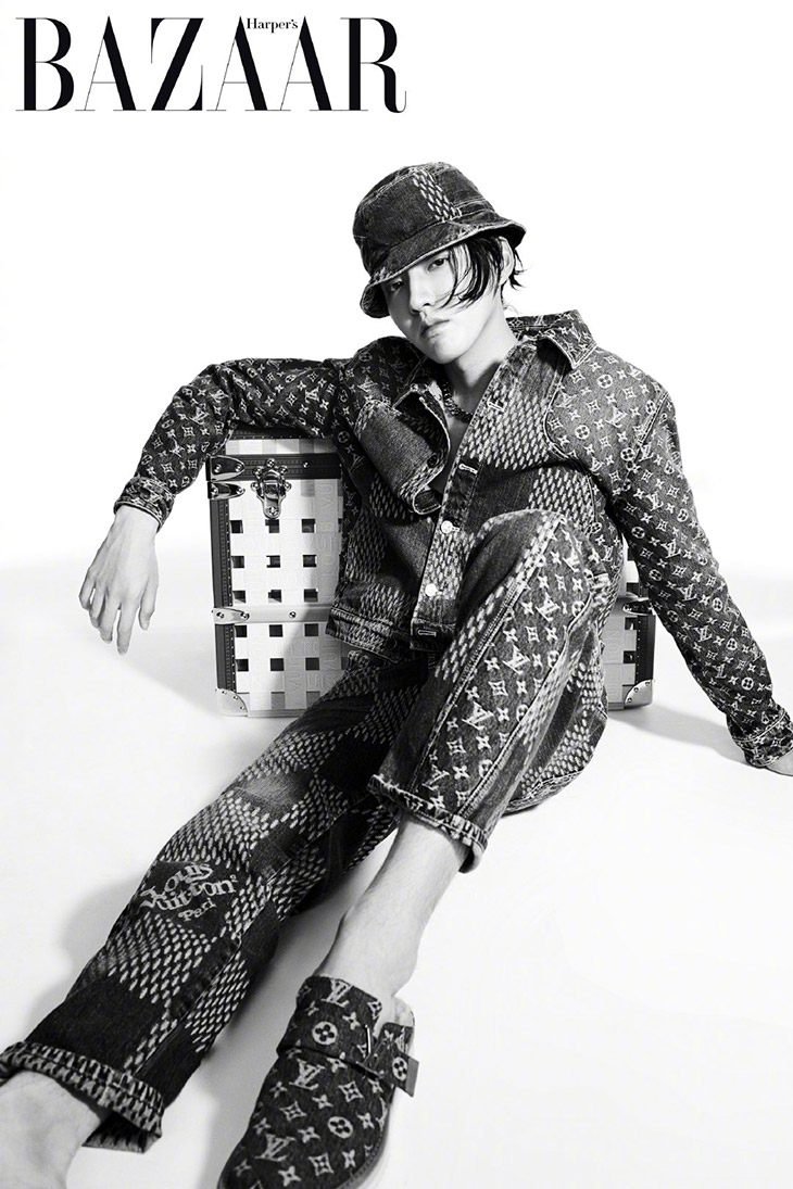 Kris Wu Models Louis Vuitton Fall Winter 2020 Menswear Collection