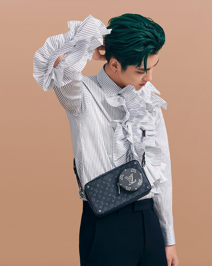 Kris Wu Walks On Louis Vuitton Men's Spring-Summer 2021 Show in