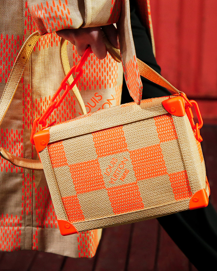 A closer look at the details from the Louis Vuitton Men's Spring