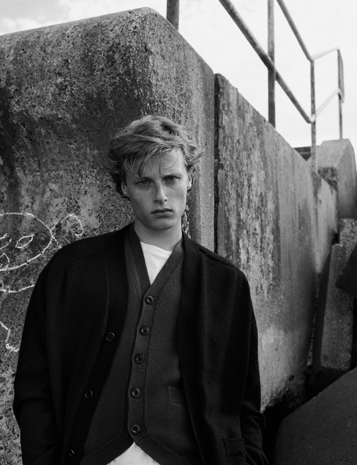 Hugh Laughton-Scott Models MHL. by Margaret Howell FW20 Collection